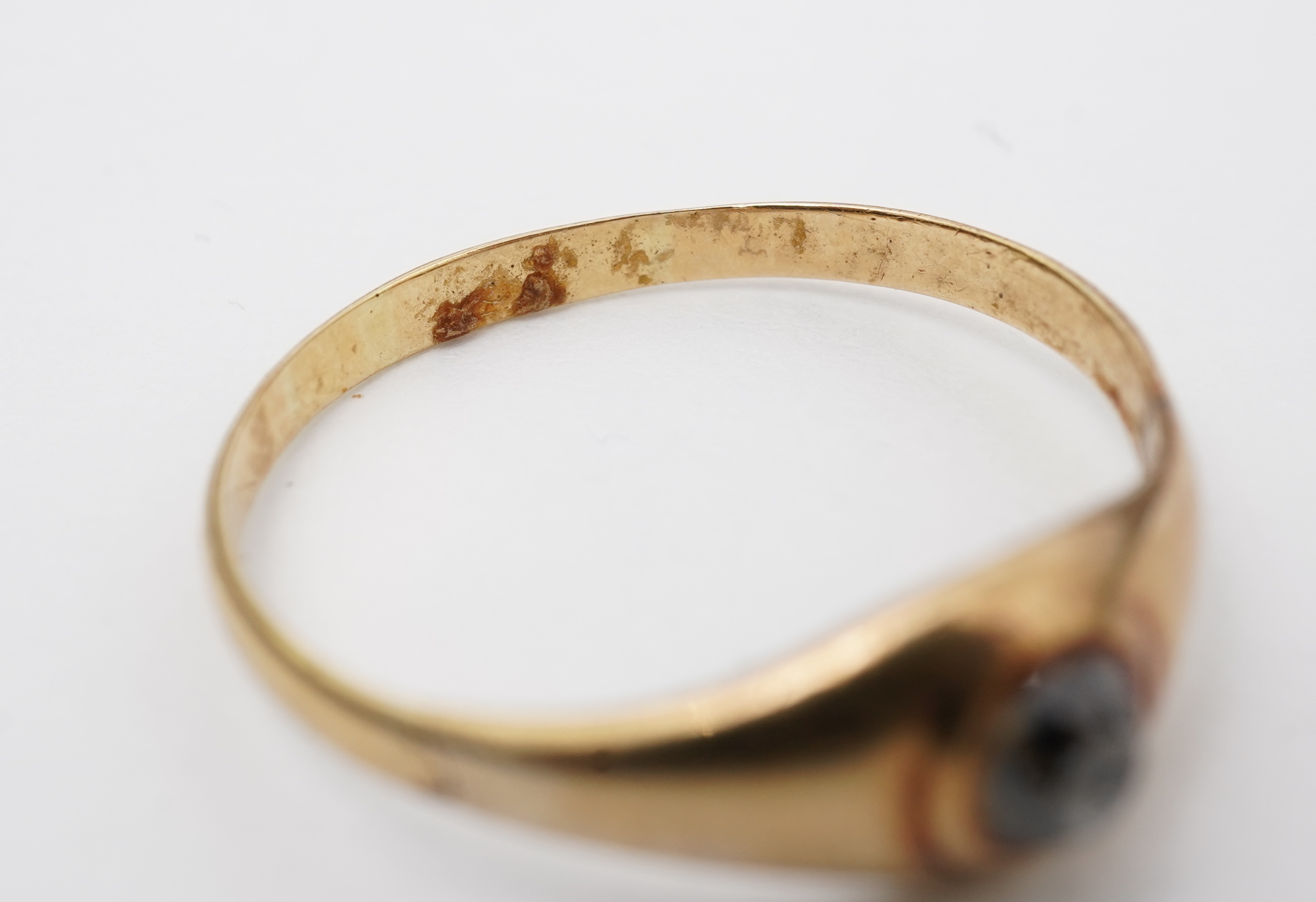 A diamond ring, early 20th century